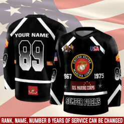 US Marine Corps, E 3 Marines Lance Corporal - Hockey Jersey
