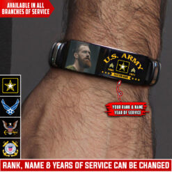 Personalized Veteran Bracelet