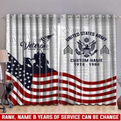 US Army, Be All You Can Be - Window Curtains 52x108in