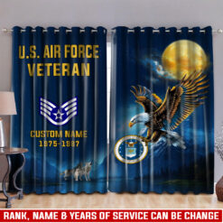 US Air Force , O 6 Air Force Colonel - Window Curtains 52x108in