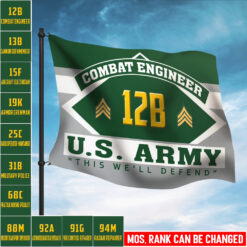 Army Mos, This We’ll Defend - Flying Flag 3×5 Feet(90×150 Cm)