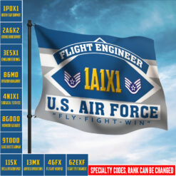 Air Force Specialty Code, Duty, Honor, Country - Flying Flag 3×5 Feet(90×150 Cm)