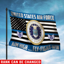 US Air Force , Defender of Freedom - Flying Flag 3×5 Feet(90×150 Cm)