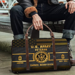 US Army - Travel Bag - Size S: 18 x 8.6 x 10.2 inches - THTBCustom250409