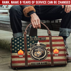 US Marine Corps, Life And Pride - Travel Bag - Size L: 20.4 x 9.4 x 10.2 inches