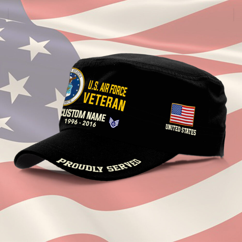 US Air Force , E 9 Air Force Chief Master Sergeant - Military Cap - Image 2