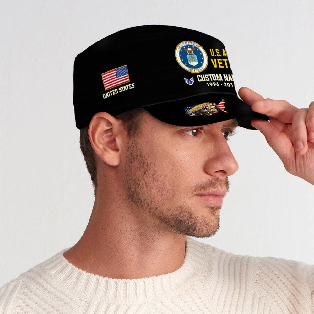 US Air Force , E 9 Air Force Chief Master Sergeant - Military Cap - Image 3