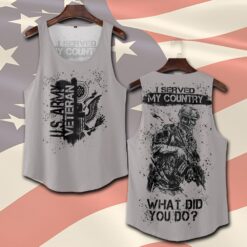 US Army, Proud Veteran - Tank-Top