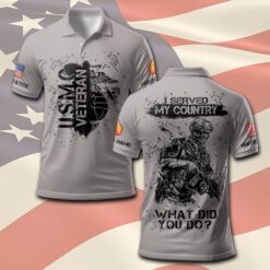 US Marine Corps, Once A Marine, Always A Marine - Polo Shirt