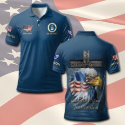 US Air Force , E 6 Air Force Technical Sergeant - Polo Shirt