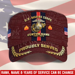 US Marine Corps, Semper Fidelis - Military Cap