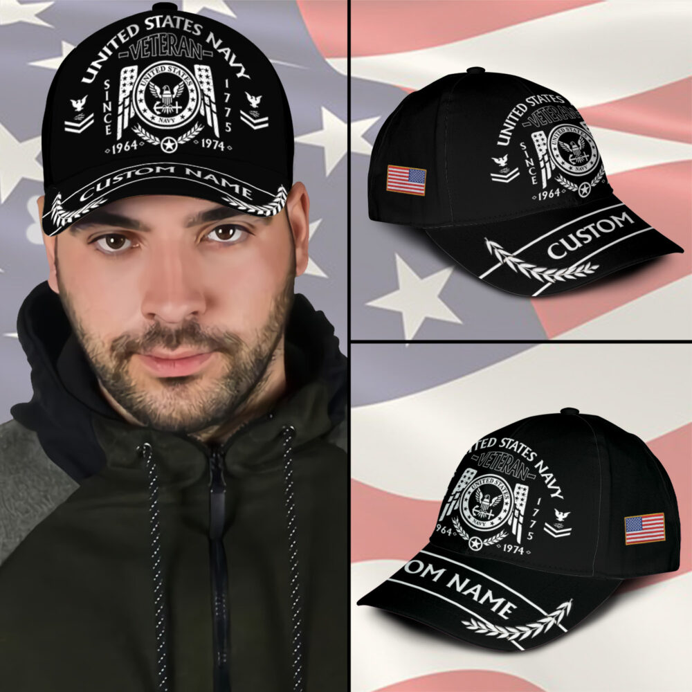 US Navy, I Walked The Walk - Classic Cap - Image 3