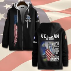 US Air Force , E 4 Air Force Sergeant - Zip Hoodie