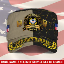 US Coast Guard, Freedom Isn't Free - Military Cap