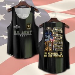 US Army, Land Of The Free, Because Of The Brave - Tank-Top