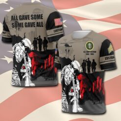 US Army, Freedom Over Fear - T-Shirt