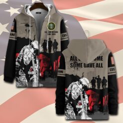 US Army, Remember - Honor - Respect - Zip Hoodie