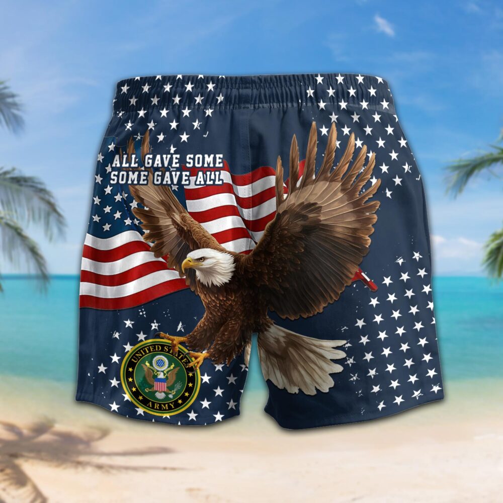 US Army, O 3 Army Captain - Men's Shorts - Image 3