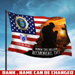 US Air Force , E 4 Air Force Sergeant - Flying Flag 3×5 Feet(90×150 Cm)