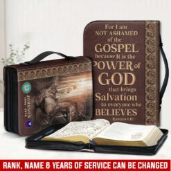 US Coast Guard, E 8 Gold - Bible Cover L