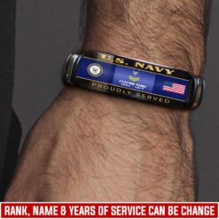 US Navy, Proud To Have Served - Bracelet
