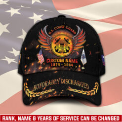 US Coast Guard, E 5 Gold - Classic Cap