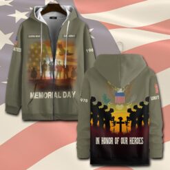 US Army, Defender of Freedom - Zip Hoodie