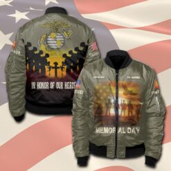 US Marine Corps, The Devil Dogs - Bomber Jacket