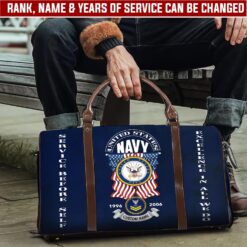 US Navy, Honor, Duty, Service - Travel Bag - Size L: 20.4 x 9.4 x 10.2 inches