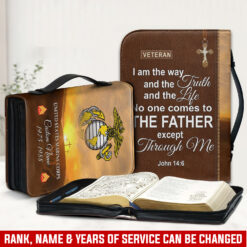 US Marine Corps, I Walked The Walk - Bible Cover XL