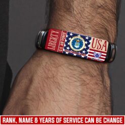 US Air Force , American By Birth, Veteran By Choice - Bracelet