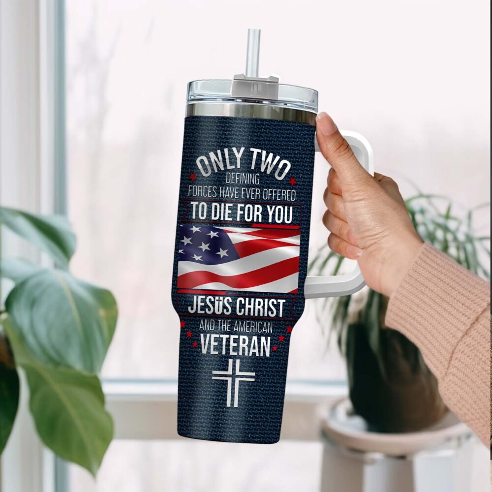 US Air Force , Duty, Honor, Country - Stainless Steel Tumbler 40oz - Image 2