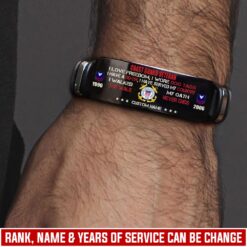 US Coast Guard, E 7 Red - Bracelet