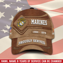 US Marine Corps, American By Birth, Veteran By Choice - Classic Cap
