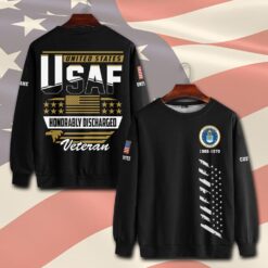 US Air Force , Service Before Self - Sweatshirt