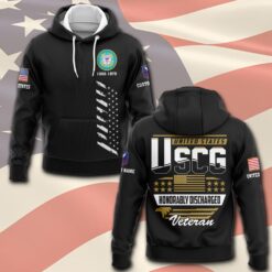 US Coast Guard, E 5 Red - Hoodie