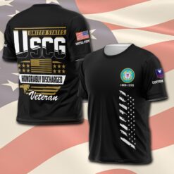 US Coast Guard, E 9 Gold - T-Shirt