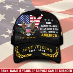 US Army, Honor, Duty, Service - Classic Cap