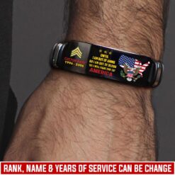 US Army, E 4 Army Specialist - Bracelet