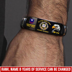 US Coast Guard, Proud Veteran - Bracelet