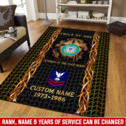 US Coast Guard, I Walked The Walk - Rug 80x58in