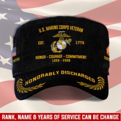 US Marine Corps, E 8 Marines Master Sergeant - Military Cap