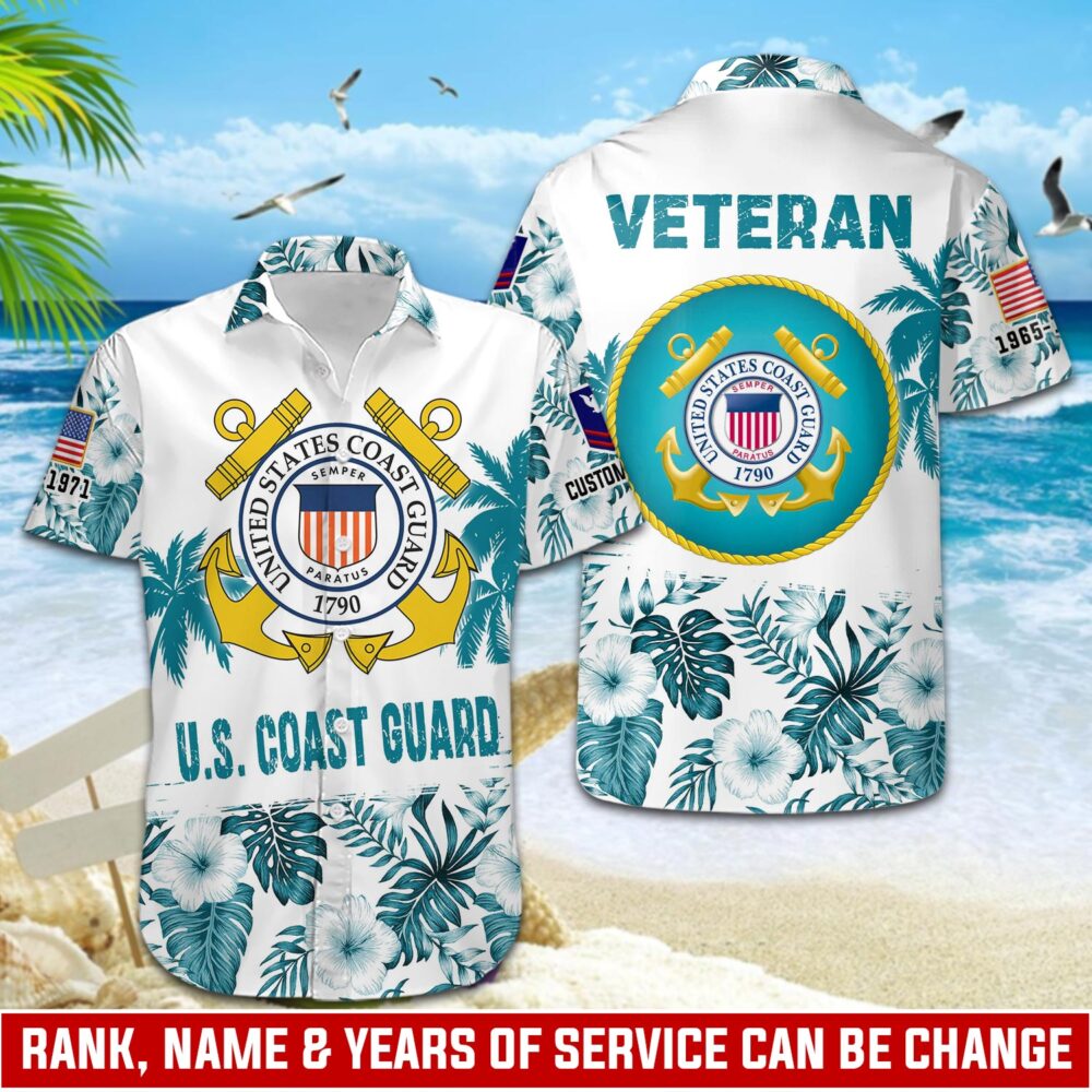 US Coast Guard, Life And Pride - Hawaii Shirt