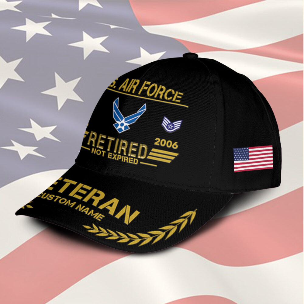 US Air Force, E 9 Air Force Command Chief Master Sergeant - Classic Cap - Image 2
