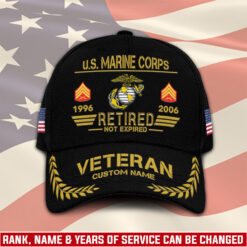 US Marine Corps, E 9 Marines Master Gunnery Sergeant - Classic Cap