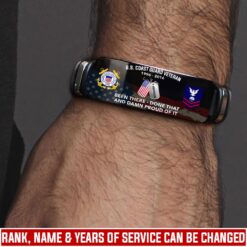 US Coast Guard, Duty, Honor, Country - Bracelet