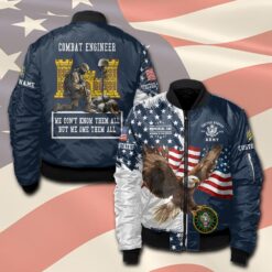 Army Branch, E 8 Army Master Sergeant - Bomber Jacket