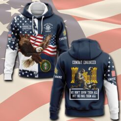 Army Branch, Duty, Honor, Country - Hoodie