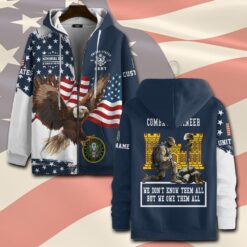 Army Branch, Be All You Can Be - Zip Hoodie
