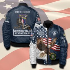Army Division, E 9 Army Sergeant Major - Bomber Jacket